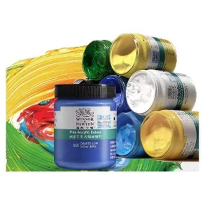 Acrylic pigment emulsions